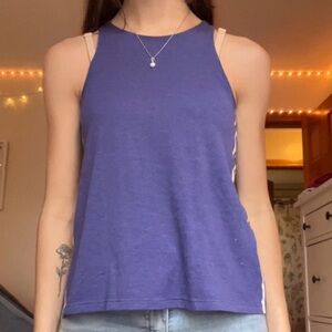 adidas Women's Blue Tank Top